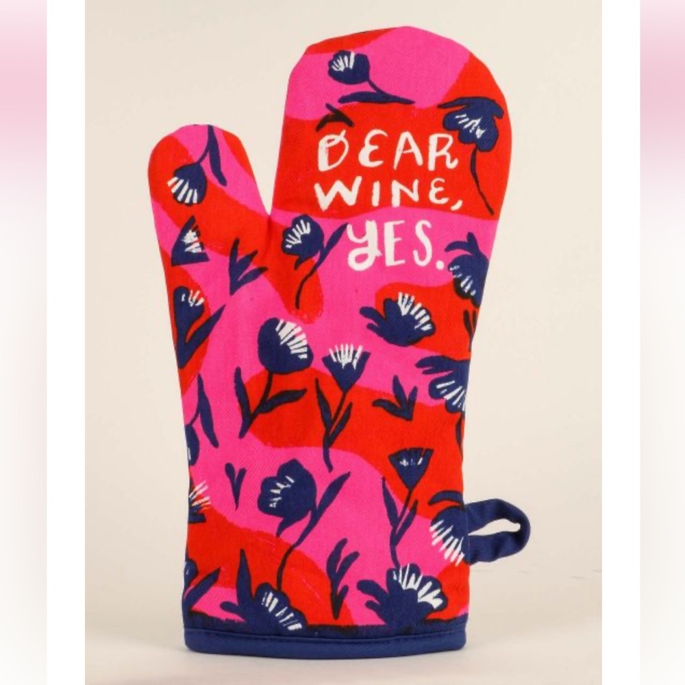 NWT Oven Mitt by Blue Q “Dear Wine, Yes”🍷 Great Gift for Your Best Pal! 🍷🍷🍷